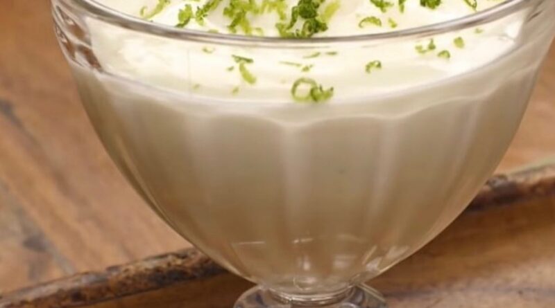 Mousse de Limão Fit