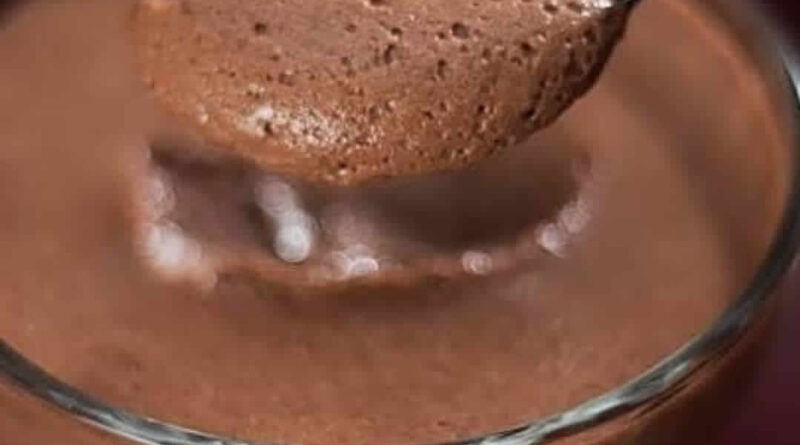 Mousse de Chocolate Fit