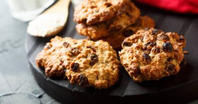 Cookies de Aveia na Air Fryer