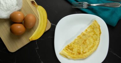 Crepioca de Banana e Canela