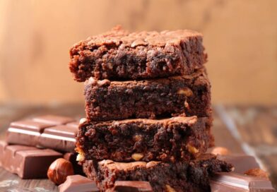 Brownie de chocolate fit: coma sem culpa