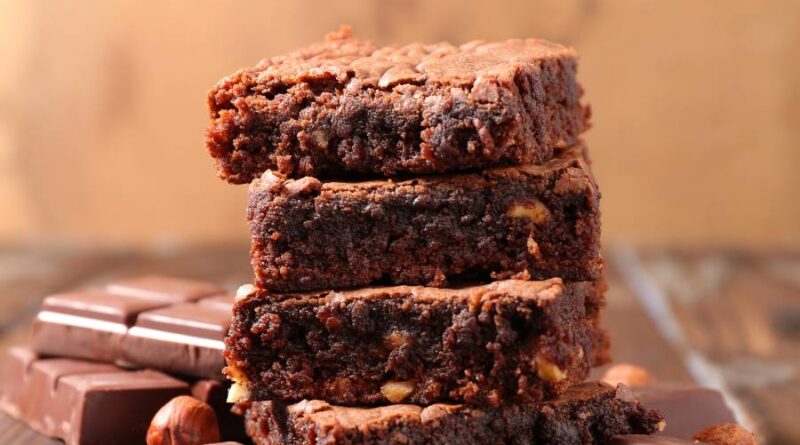 Brownie de chocolate fit: coma sem culpa