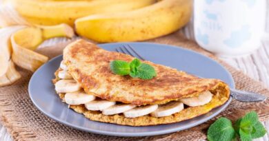 Panqueca de Banana Fit