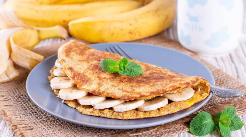 Panqueca de Banana Fit